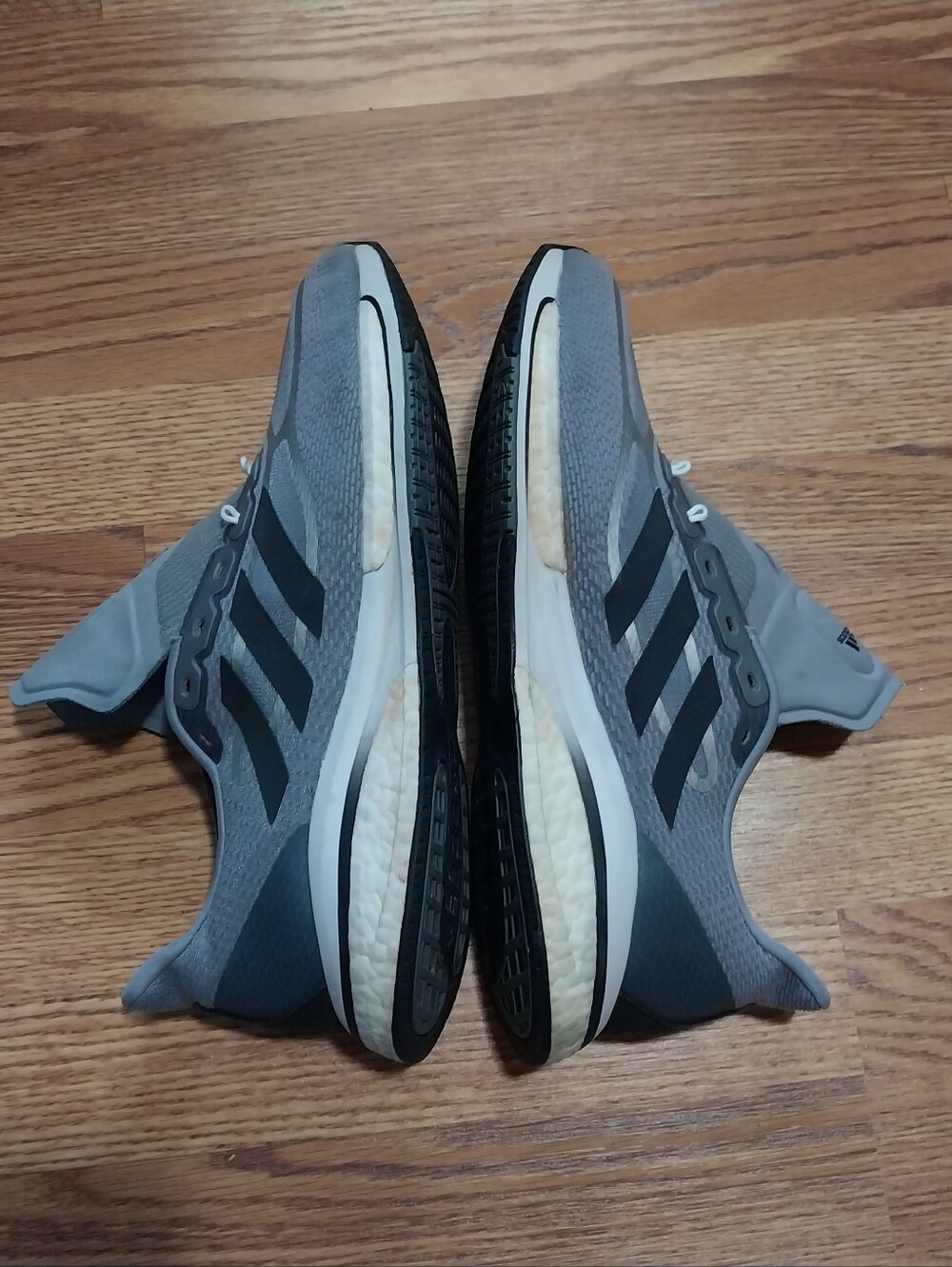Adidas Supernova Plus Sneakers Mens Size 11 Gray Running Shoes